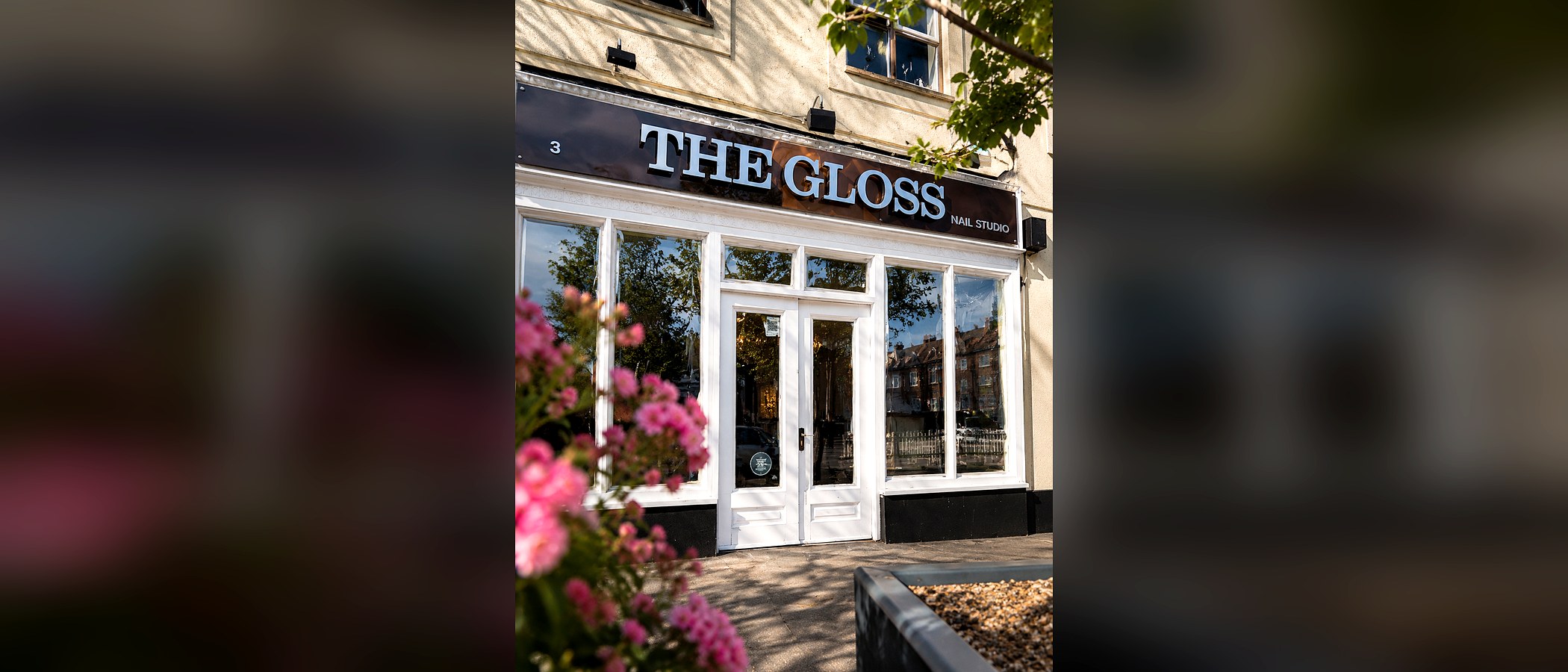 The Gloss Nail Studio — Premium Storefront Signage